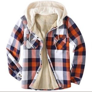 Men’s flannel fleas-lined jacket size 2xl